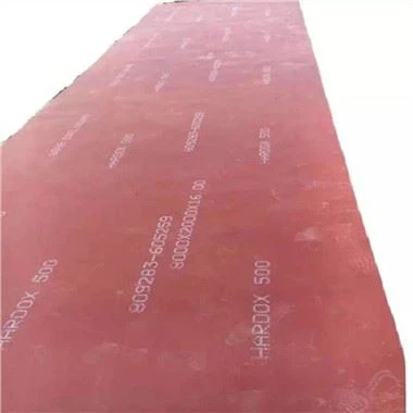 Hardox500 Aşınmaya bardoshli po'lat plitalar